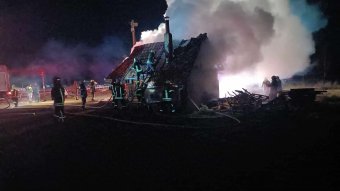 Leégett egy épület Szentegyházán – frissítve