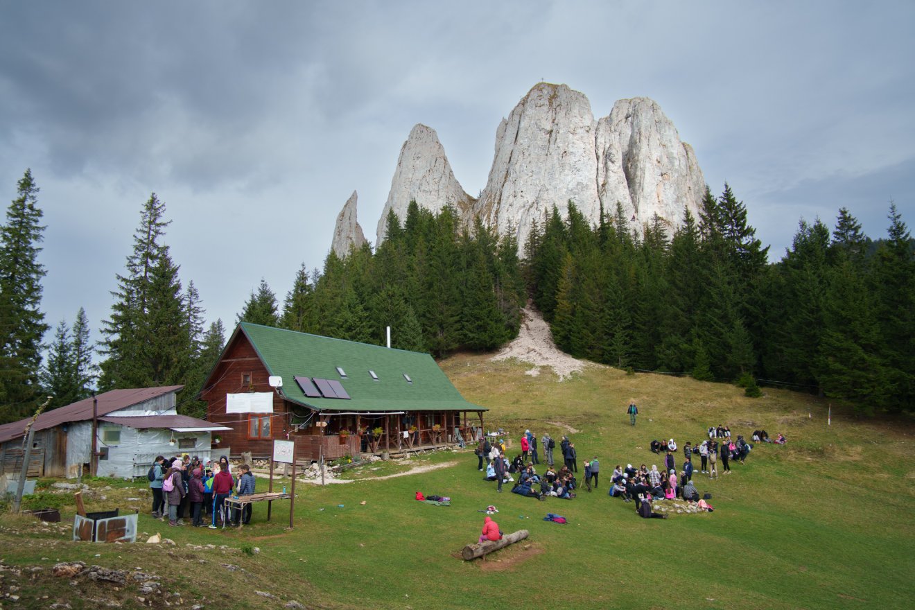 Az Egyes-kőnél is jártak a csapatok •  Fotó: Tuchiluș Alex