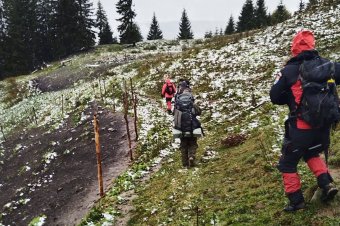 Öt napot töltött a Máramarosi-havasokban egy férfi, amíg rátaláltak a hegyimentők