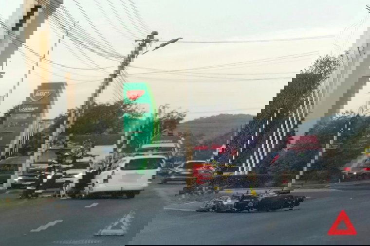 Motoros balesettel indult a reggel Székelyudvarhelyen