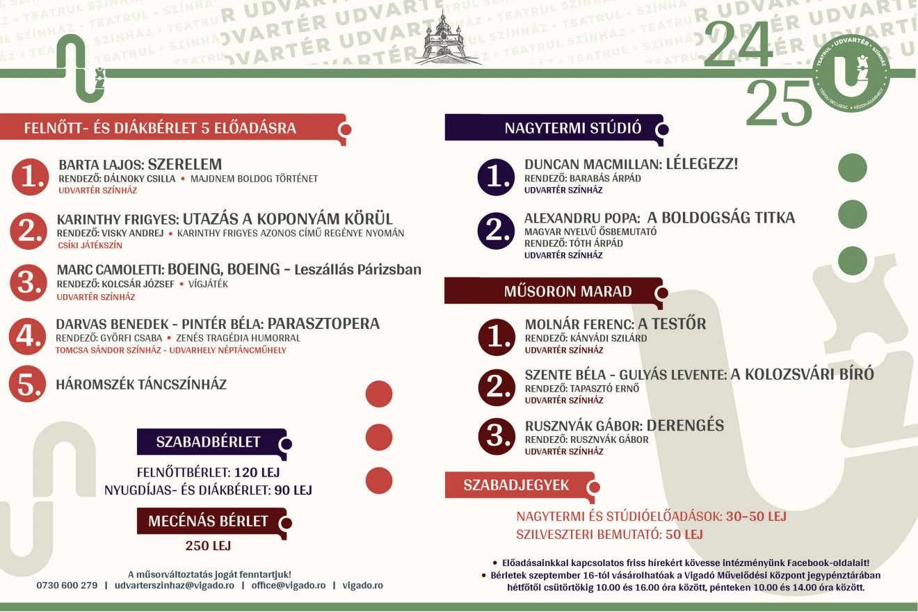 •  Fotó: Udvartér Színház