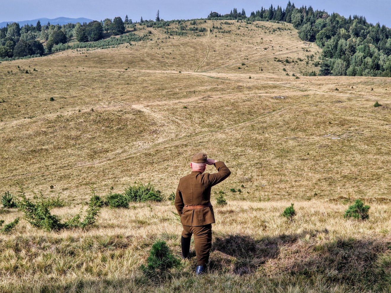 Észak felől érkezett a szovjet gyalogsági és lovasroham •  Fotó: Kocsis Károly