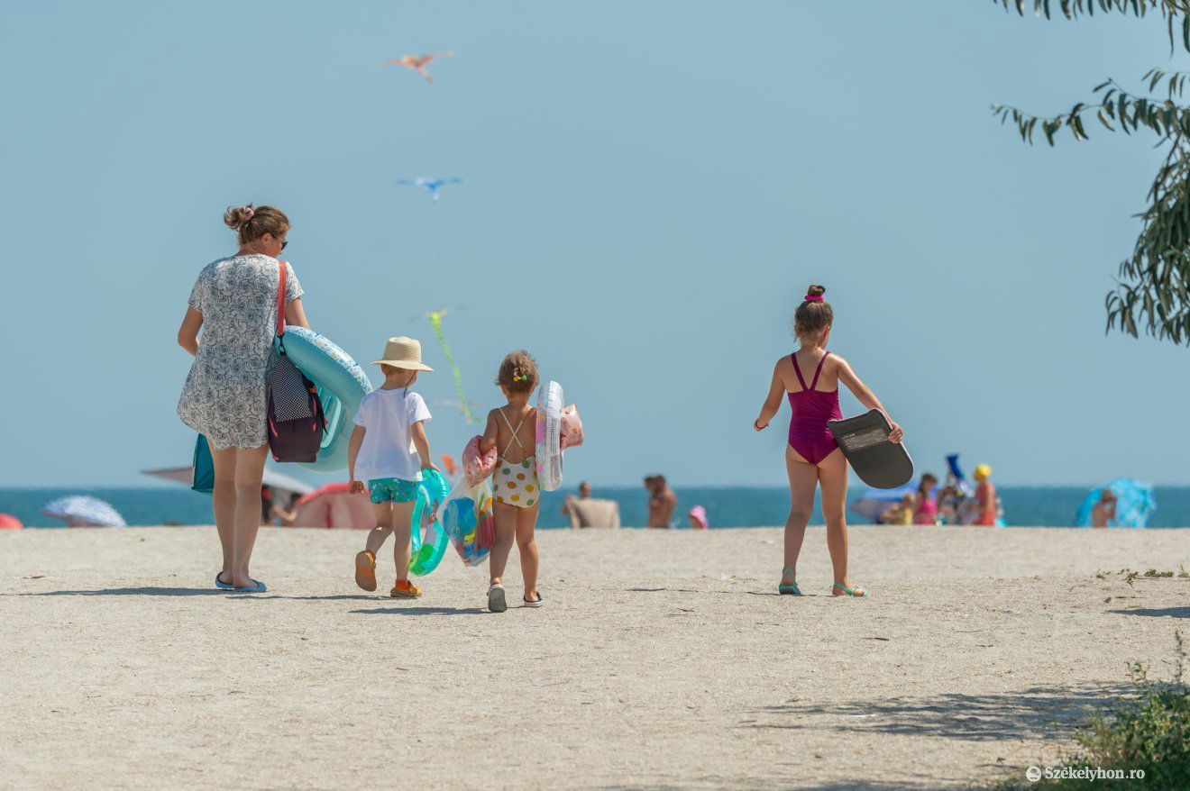 Nyaralás családdal. Mire elég 800 lej a román tengerparton? &bullet;  Fotó: Pinti Attila