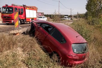 Két autó ütközött Felsőboldogfalvánál