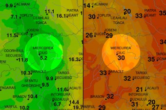 Egy nap alatt az 5 fokról a 30 fokos hőérzetig: szélsőséges hőmérsékleti végletek Csíkszeredában