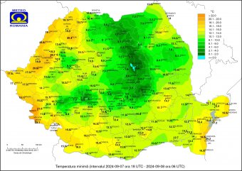 Az egész országban csak Csíkszéken fordult mínuszba a hőmérséklet