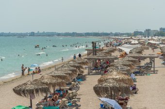 Drónmaradványokat találtak a tengerben Mamaia közelében