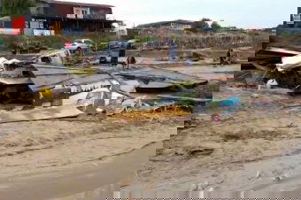 „Életemben ilyet nem láttam”; „Borzasztó volt”; „Kemény, hallod-e” – így írnak olvasóink a tengerparti ítéletidőről