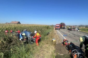 Súlyos baleset történt Radnóton, többen is megsérültek