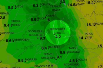 Ez igen! 4 fokra esett vissza a hőmérséklet Csíkszeredában