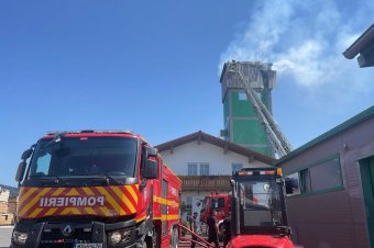 Tűz ütött ki egy zeteváraljai fűrésztelepen