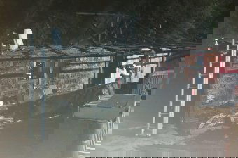 Leégett egy lakóház Segesváron