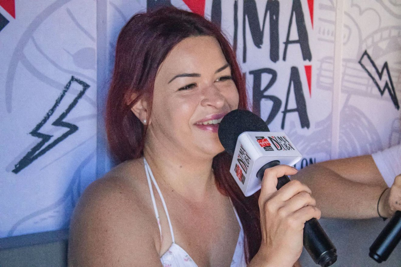 Na meg a Sokadalom főszervezője, Ménessy Kinga, mindenki Kittyje is •  Fotó: Rádió GaGa