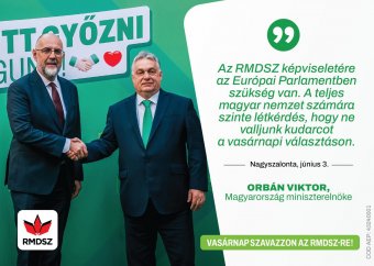 Vasárnap szavazzon az RMDSZ-re!
