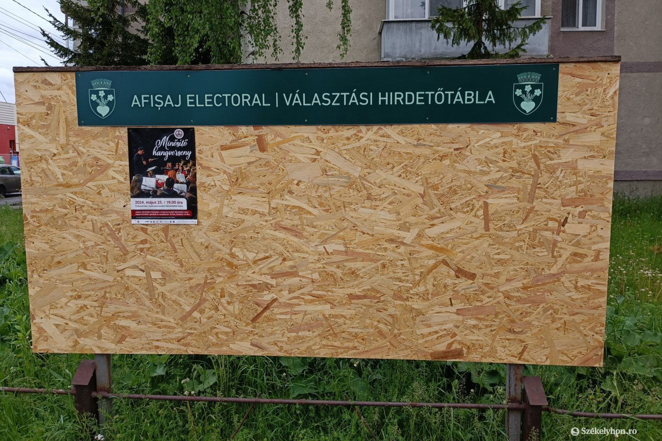 Amire futja. A választási törvény pontosan megszabja, hogy mely tisztség betöltésére mennyi pénzt kampányolhatnak el a jelöltek •  Fotó: Székelyhon