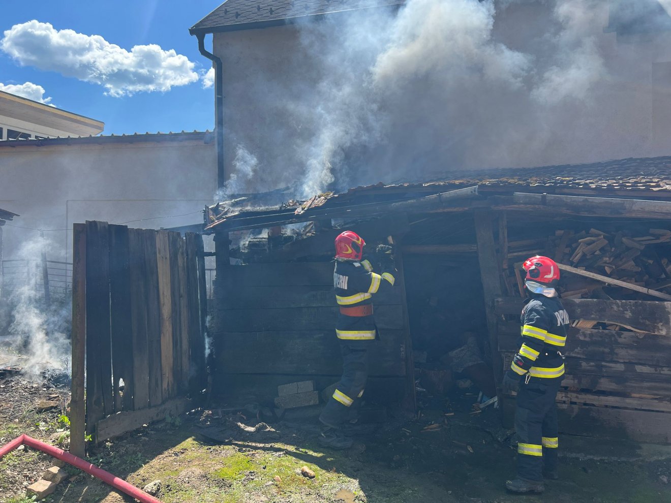 •  Fotó: Maros megyei tűzoltóság