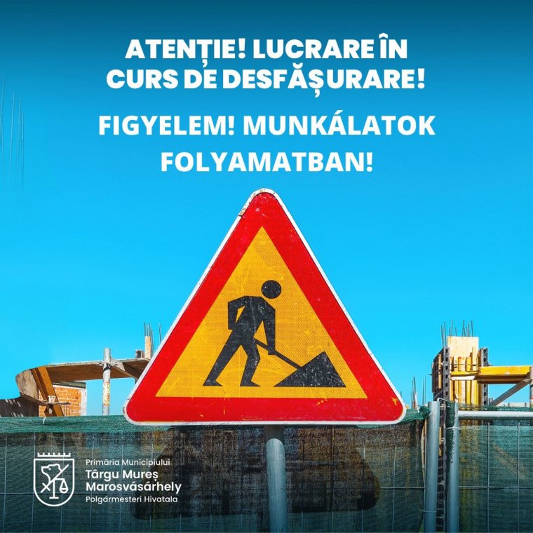 A közlekedők figyelmébe!