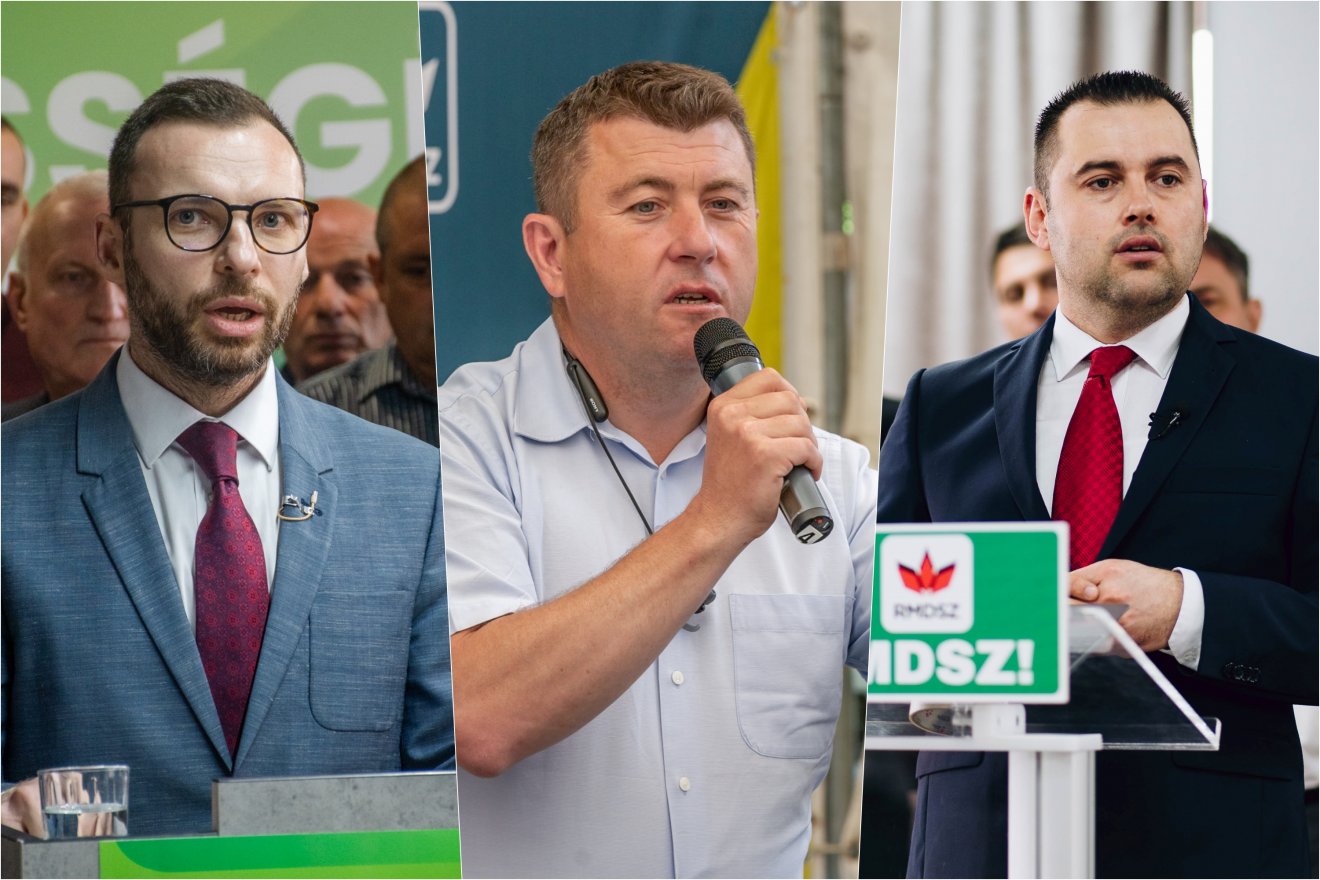 Bíró, Borboly, Barti. Három jelentkezőből kell kiválasztani a jelöltet •  Fotó: Székelyhon-montázs