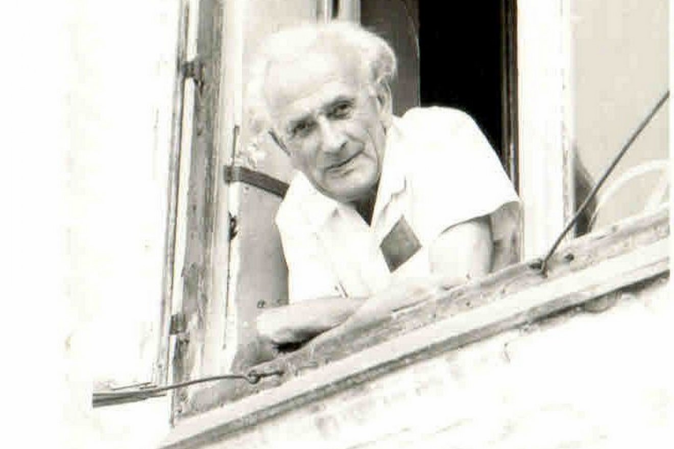 Ferenczy Jenő 1981-ben, 78 éves korában •  Fotó: A Ferenczy család magánarchívumából/Székely Kalendárium