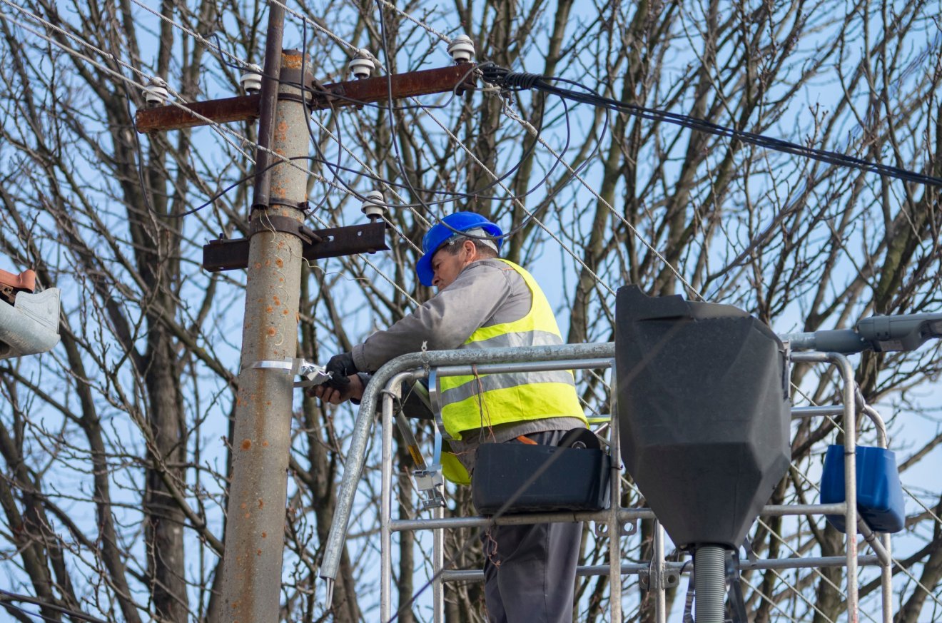 A teljes hálózat mintegy 1700 lámpatestet foglal magába •  Fotó: Kézdivásárhely Önkormányzata/Facebook