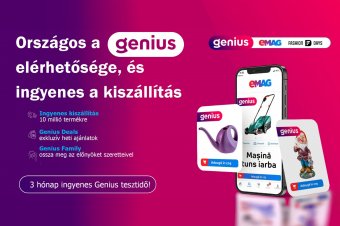 A Genius további 300 városba terjeszkedik országszerte