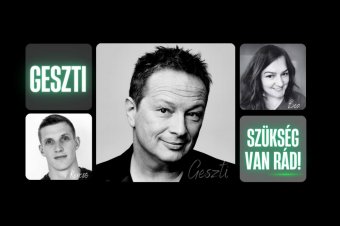 Kercsóval és Flóra Beátával lép fel Geszti Péter Csíkszeredában