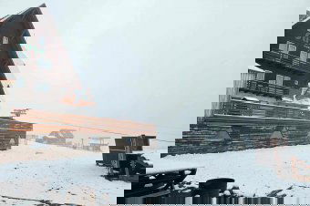 Friss hó a Hargitán