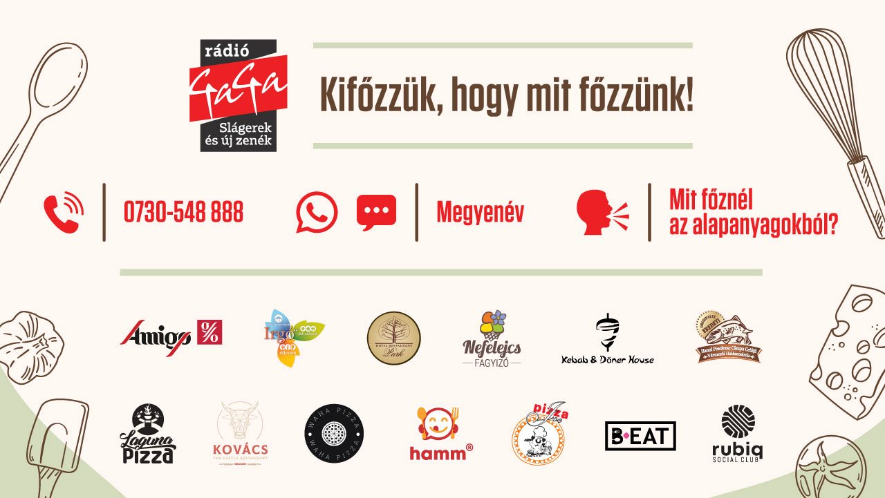A fentiek bármelyikét megnyerheted, ha elküldöd a neved, számod és a megye nevét, ahonnan a GaGát hallgatod •  Fotó: Rádió GaGa