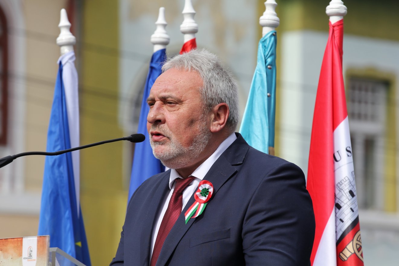 Bokor Tibor kézdivásárhelyi polgármester •  Fotó: Kocsis Károly
