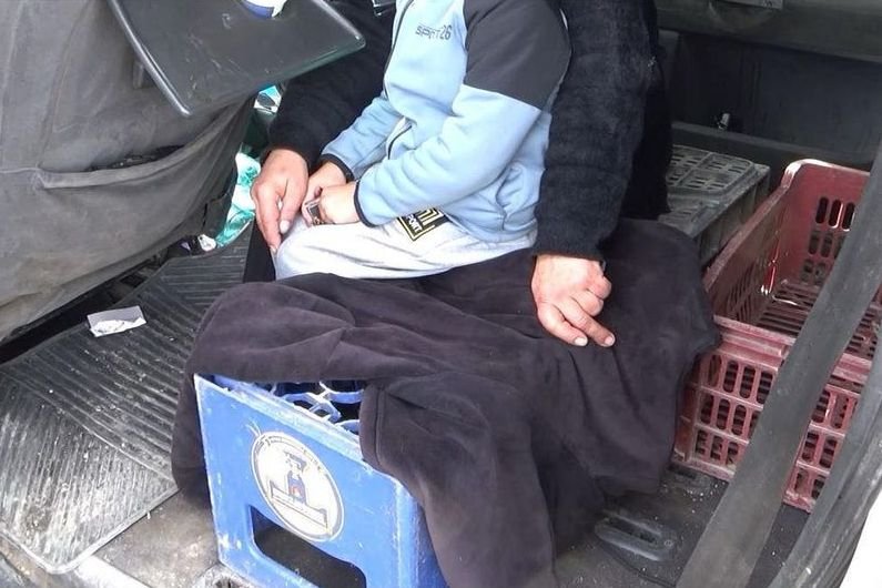 •  Fotó: Román rendőrség Facebook-oldala