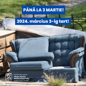 Újabb lehetőség a lomtalanításra Marosvásárhelyen