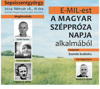 Egyszerre három íróval találkozhatnak a sepsiszentgyörgyi olvasók