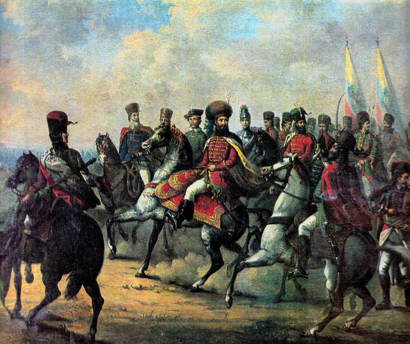 Nicolae Grigorescu: Mihai Viteazul Călugăreni-nél •  Fotó: George Sorin Movileanu – Vasile Florea: Grigorescu (Meridiane ki