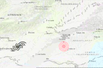 Tíz perccel éjfél előtt rengett a föld, ezúttal Románia déli részén