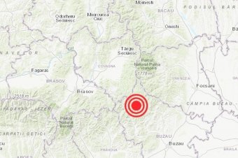 Földrengés dél előtt hét perccel, közeli epicentrummal Sepsiszentgyörgyhöz
