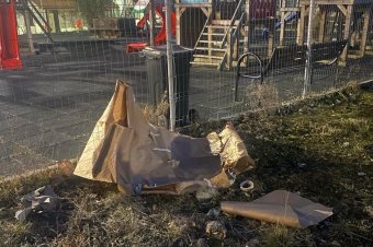 Repülőgépdarab zuhant le egy napközi közelében