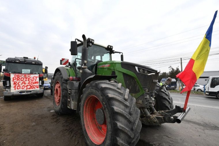 Engedélyezte a fuvarozók és a gazdák fővárosi tüntetését Bukarest főpolgármestere