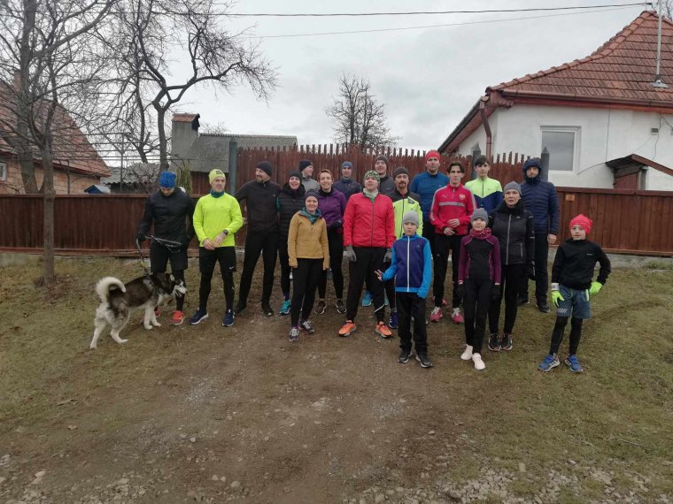 Idén is közösségi futással indult az év Csernátonban