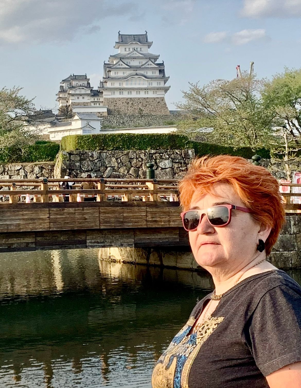 Himedzsi várkastély, Japán •  Fotó: Tubák Klára személyes archívuma