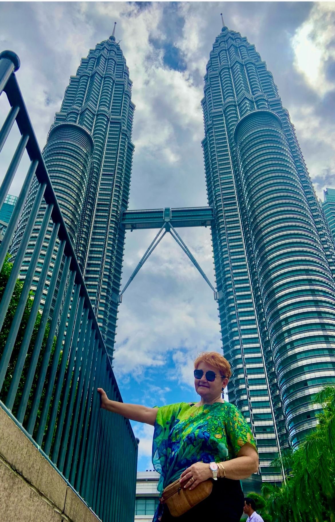 Petronas-ikertorony, Kuala Lumpur •  Fotó: Tubák Klára személyes archívuma