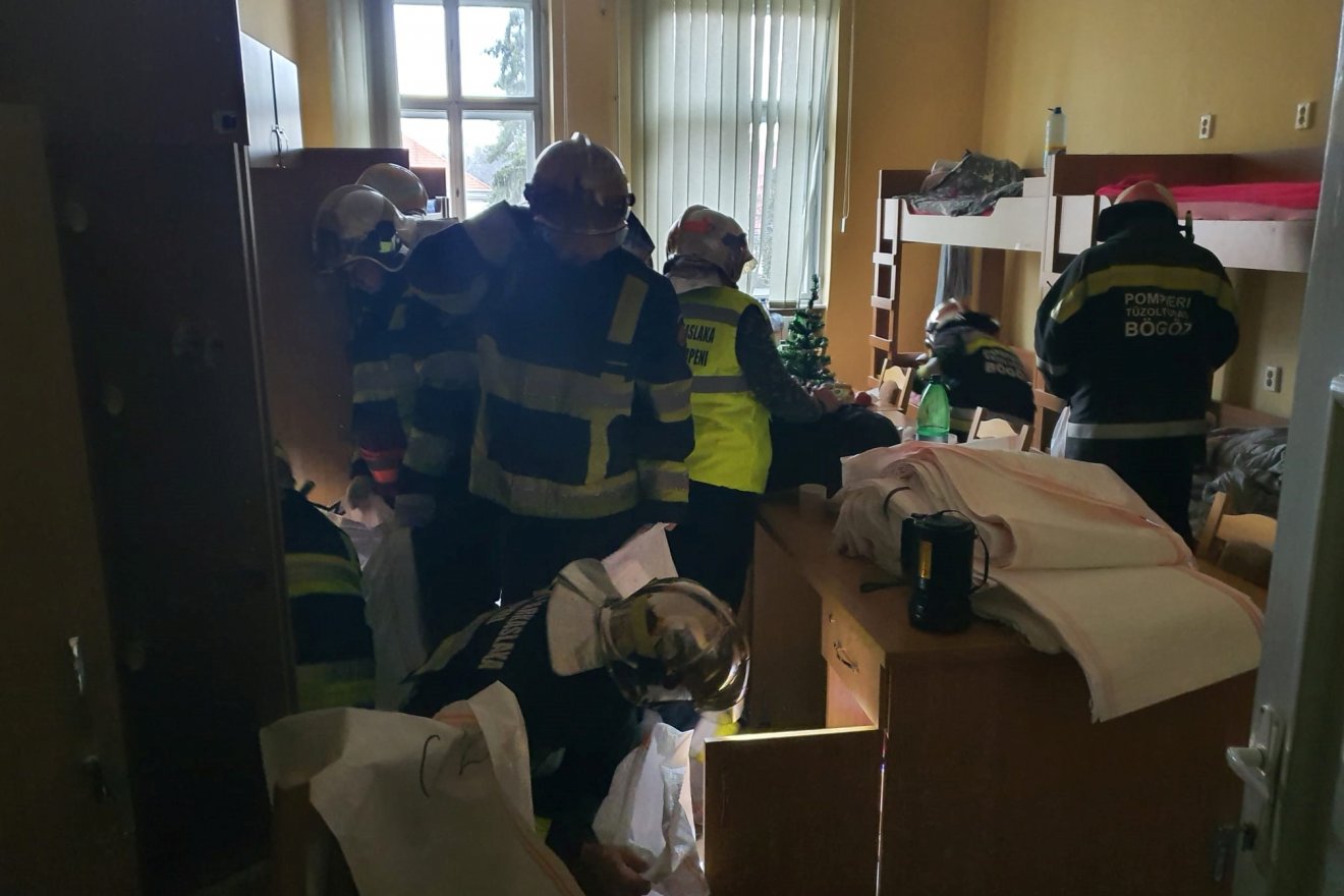 •  Fotó: Hargita Megyei Önkéntes Tűzoltók Egyesülete/Facebook