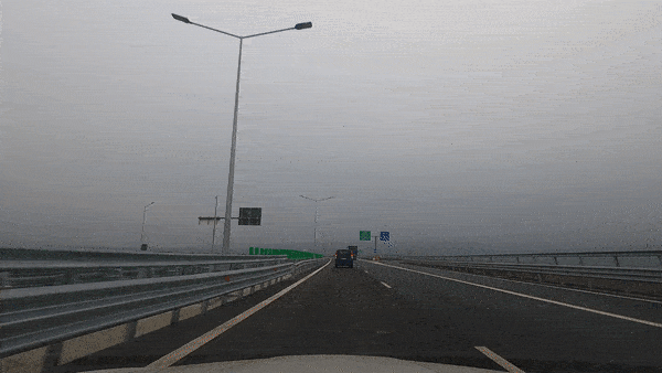 Járja be az új autópálya-szakaszt bő egy perc alatt