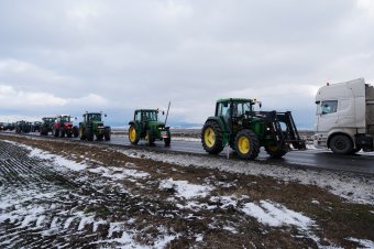 Bevették a háromszéki utakat a gazdák