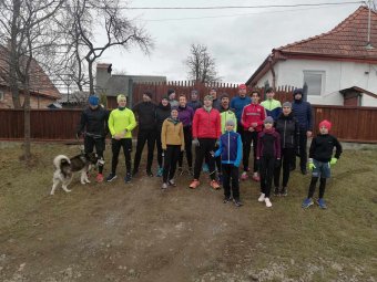 Idén is közösségi futással indult az év Csernátonban