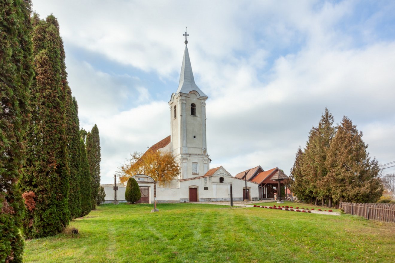 Szentkatolna Szent Katalin-temploma •  Fotó: szentkatolna.ro