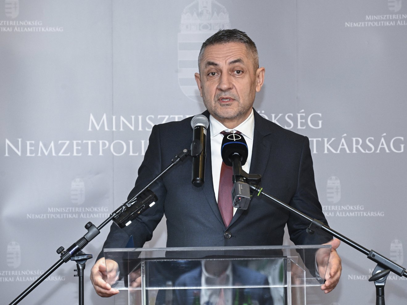 Potápi Árpád János, a Miniszterelnökség nemzetpolitikáért felelős államtitkára •  Fotó: MTI/Szigetváry Zsolt