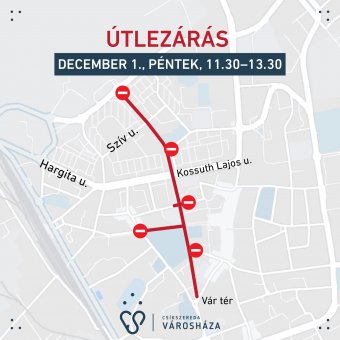Útlezárások Csíkszeredában a december elsejei ünnepség apropóján
