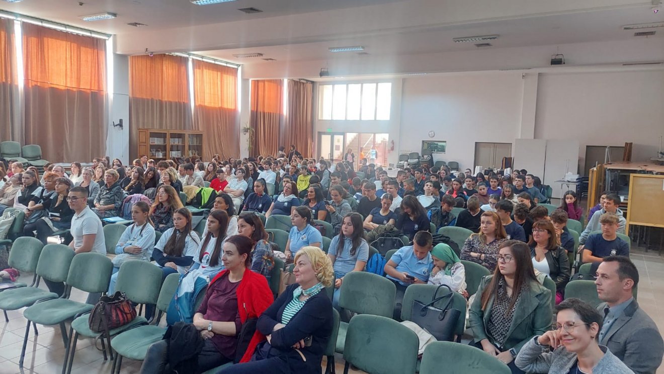 Megtelt a Székely Mikó Kollégium konferenciaterme •  Fotó: Farkas Orsolya