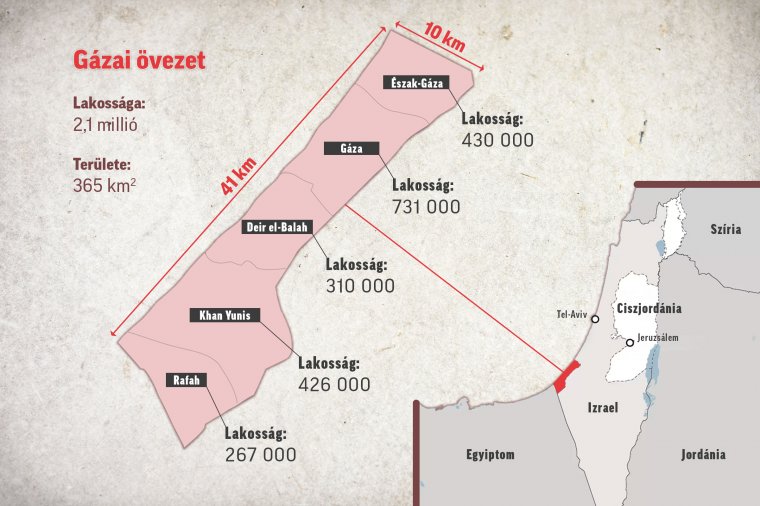 Szárazföldi offenzívára készül Izrael, evakuálásra szólítanak fel a Gázai övezet egy részén
