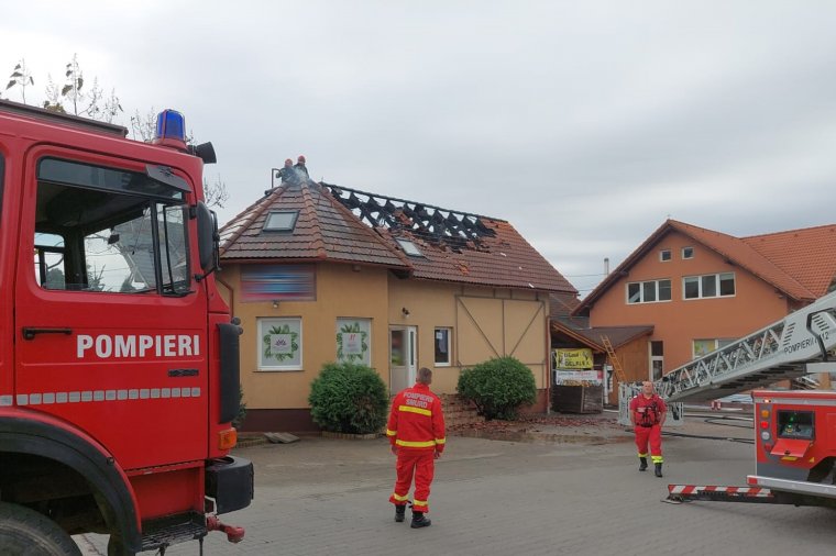 Barkácsbolt gyulladt ki Székelyudvarhelyen